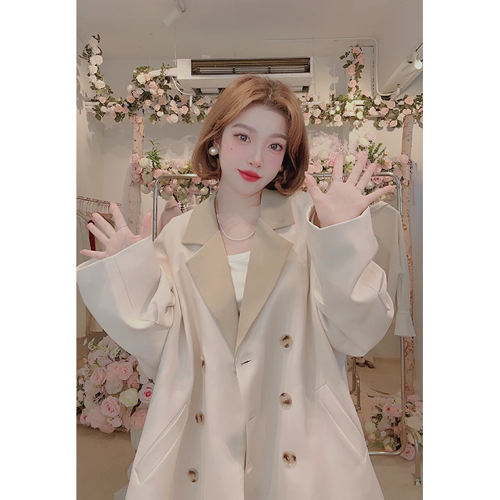 十三姑【第六感】西装外套  春季宽松设计感西服显瘦休闲小西装女