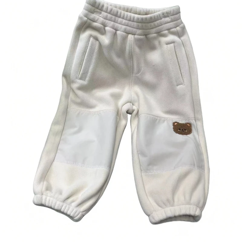 【Areke童装6021后口袋带拉链】男童女童加绒裤子春秋裤子时尚 漂亮