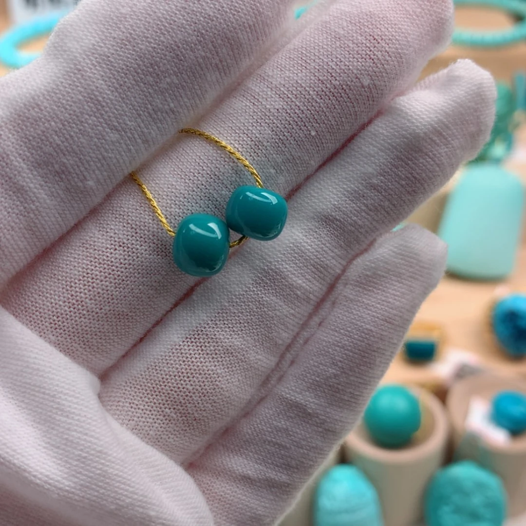 【闪购商品】绿松石颈饰未镶嵌7.6