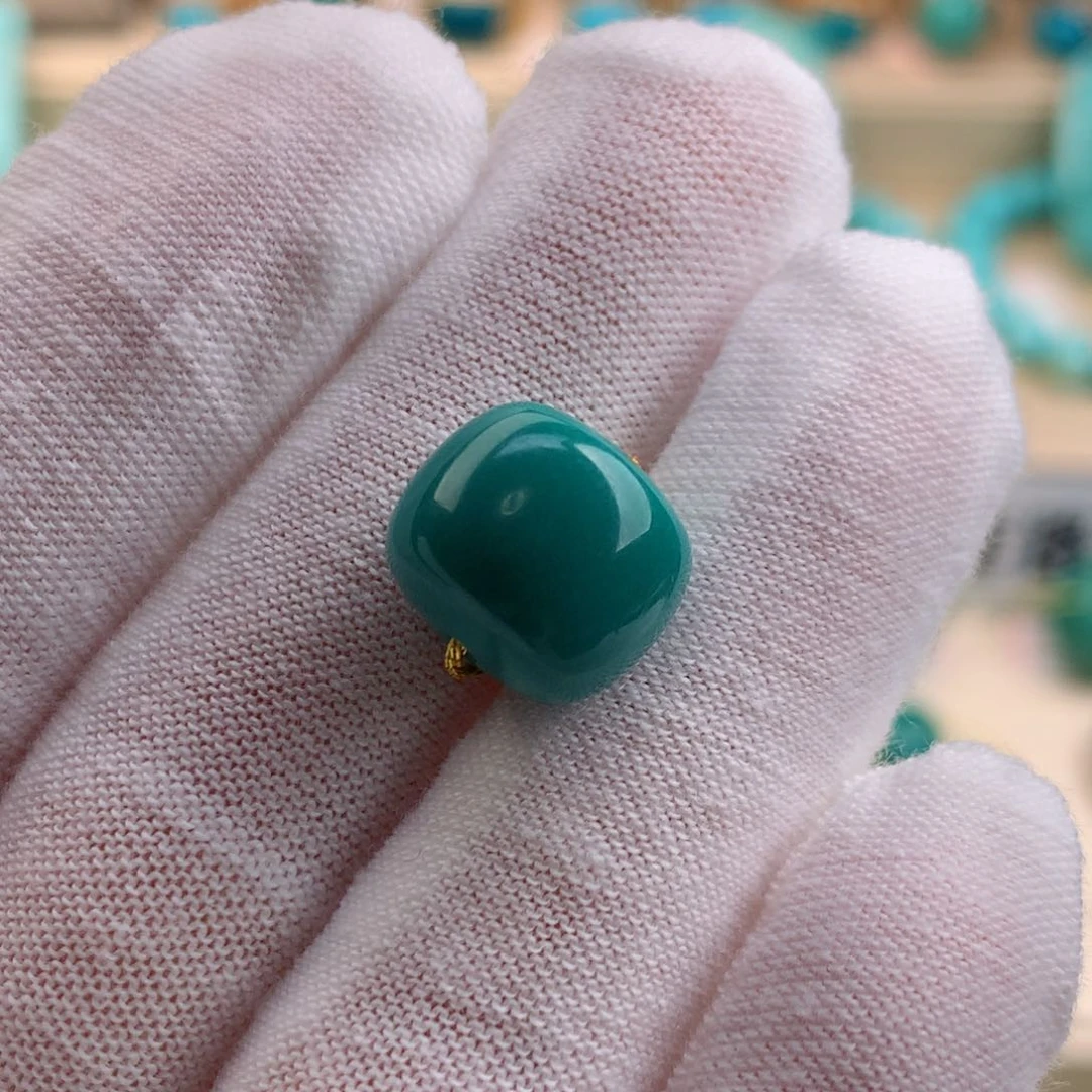 绿松石珠宝奇石未镶嵌12.5