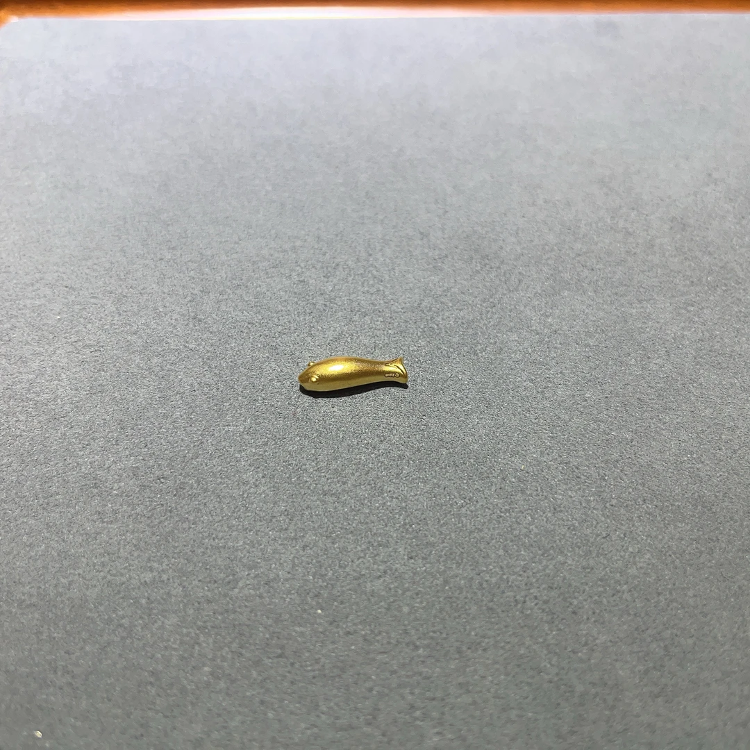 足金999小鱼弯管【古法金】