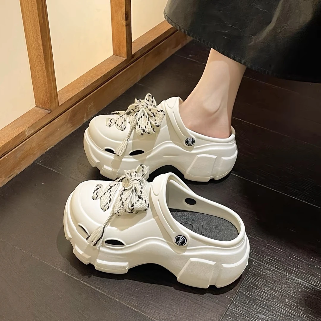 编码B1-B200EVA踩屎感拖鞋 外穿防滑厚底