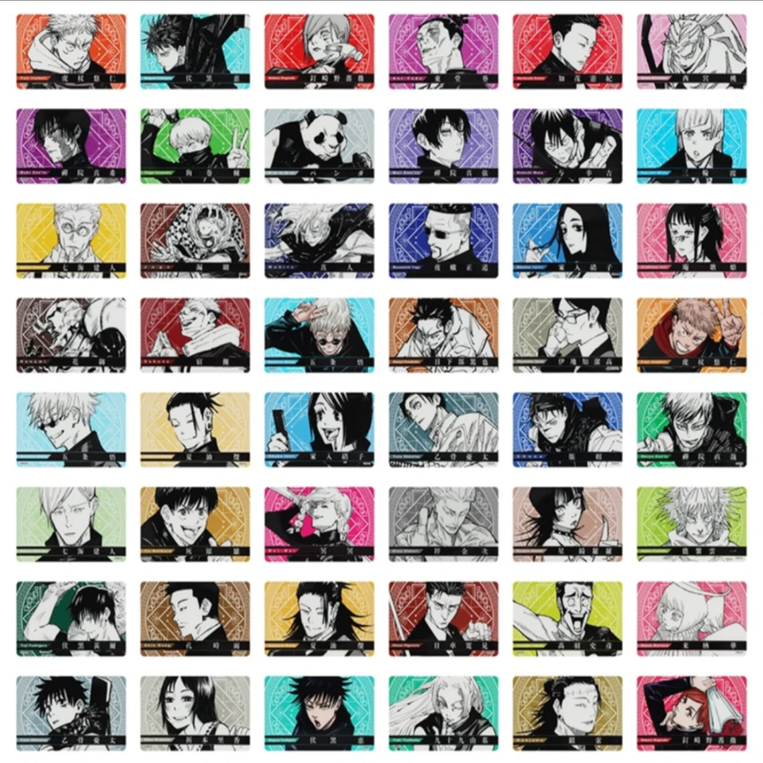 JF2024 咒术回战限定原画透卡 透卡 盲盒代拆
