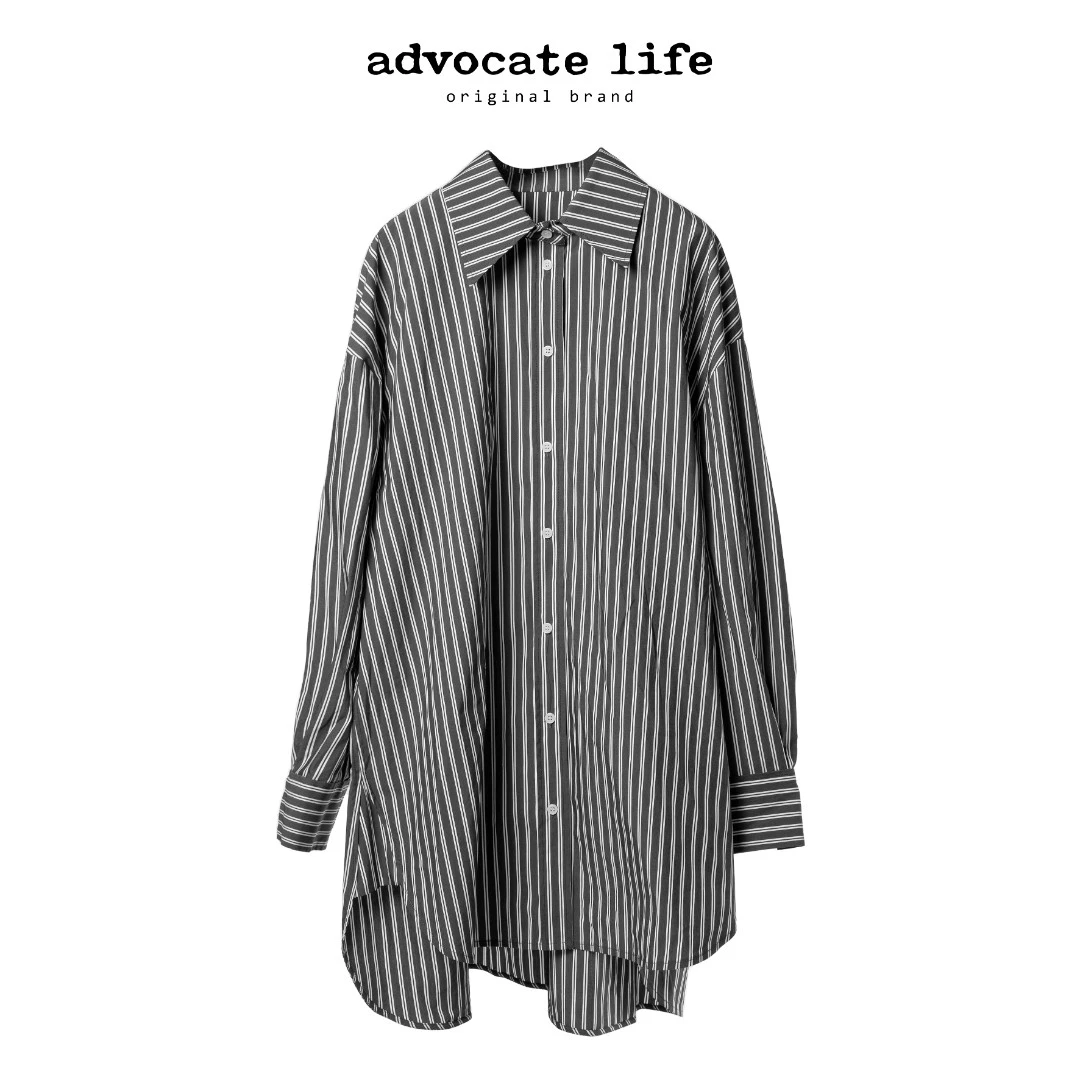 Advocatelife新款潮牌女装西装衬衣时尚气质百搭老钱风HQ121364
