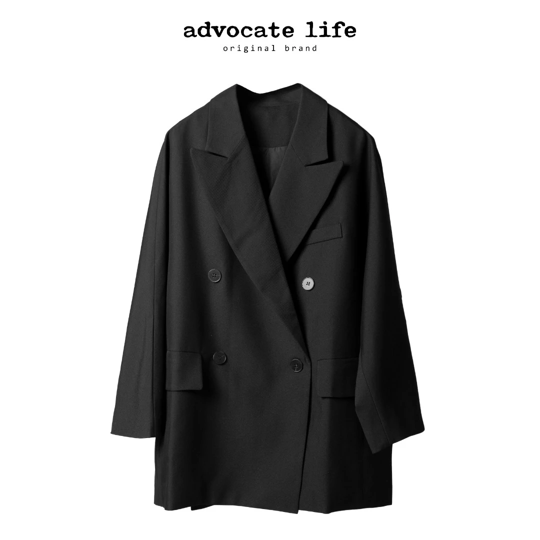 Advocatelife秋冬外套韩版西装外套女中长款小众百搭时尚JQ371310