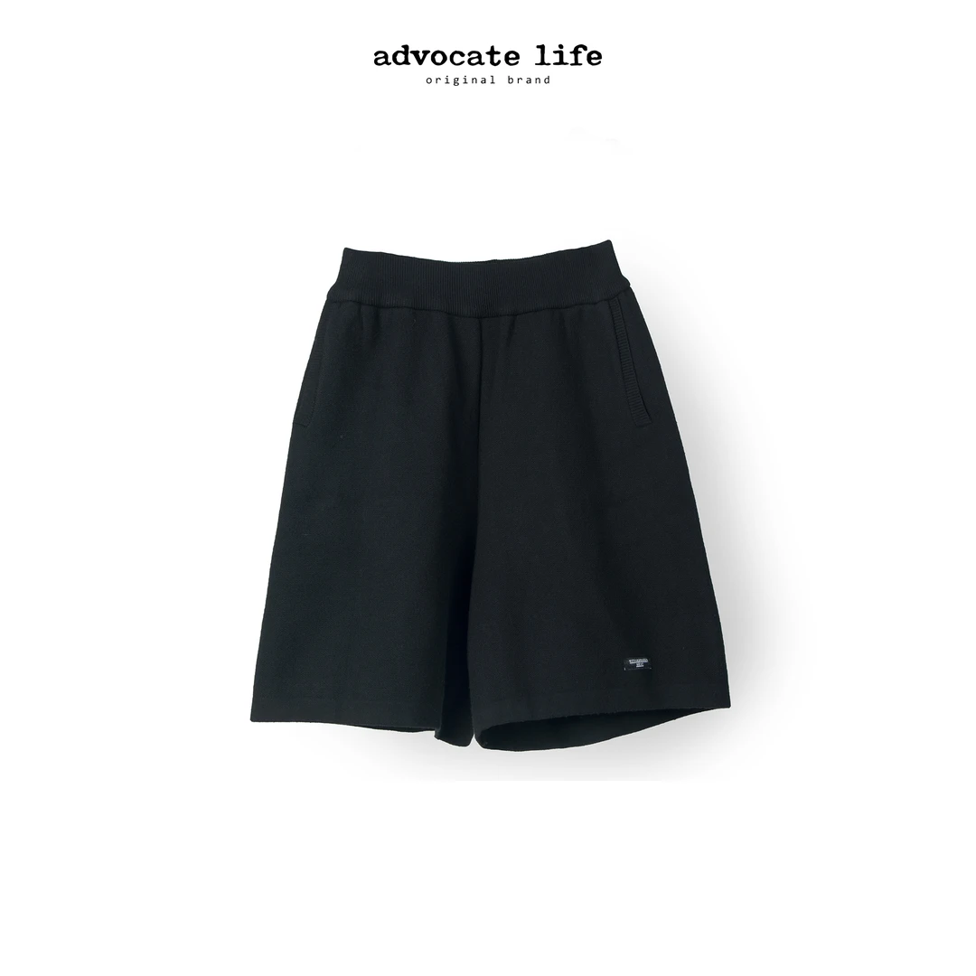 生活主张advocatelife短裤推荐宽松大码百搭松紧腰显瘦HQ365412