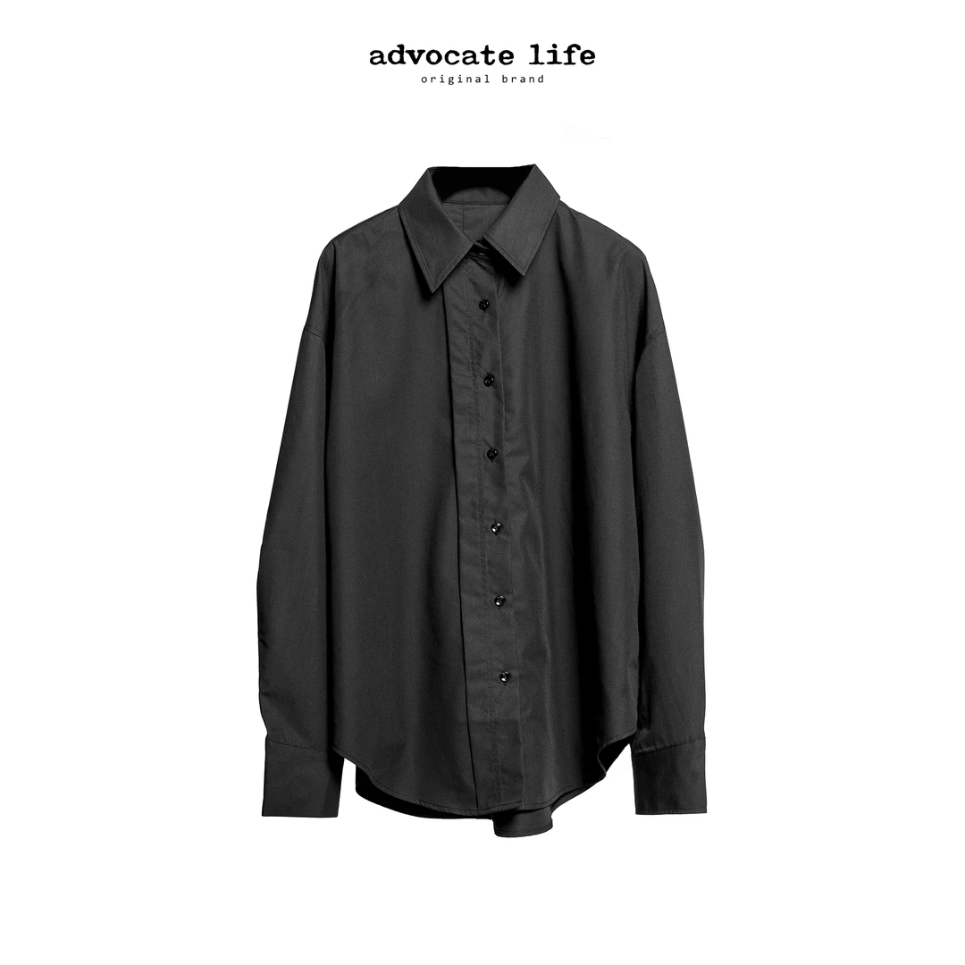 Advocatelife新品衬衫百搭老钱风女装休闲百搭洋气 HQ321410