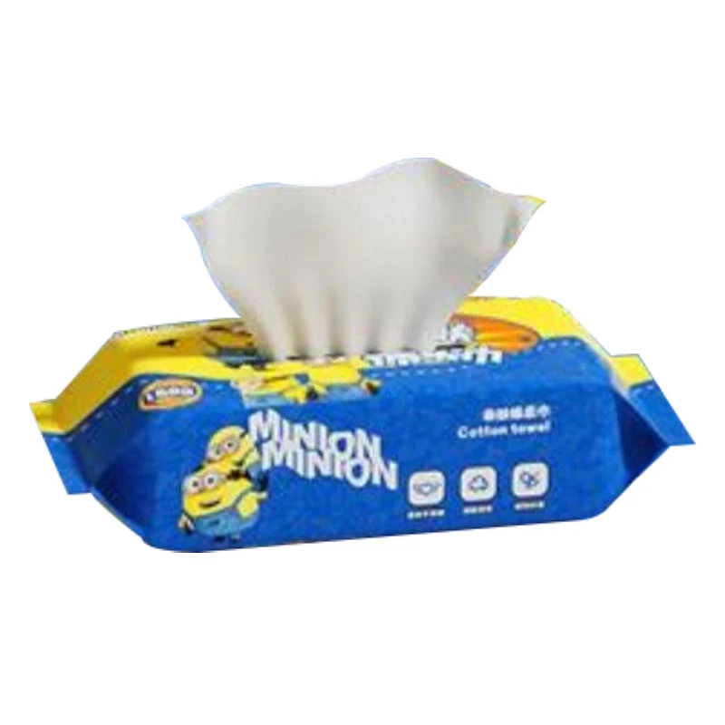 小黄人亲肤棉柔巾168g（45-47抽）