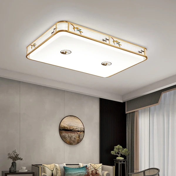 新中式客厅吸顶灯现代简约中国风卧室灯具