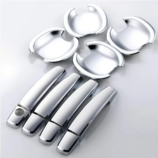 雪佛兰全新赛欧3科沃兹经典科鲁兹专用改装饰门碗拉手车门把手贴