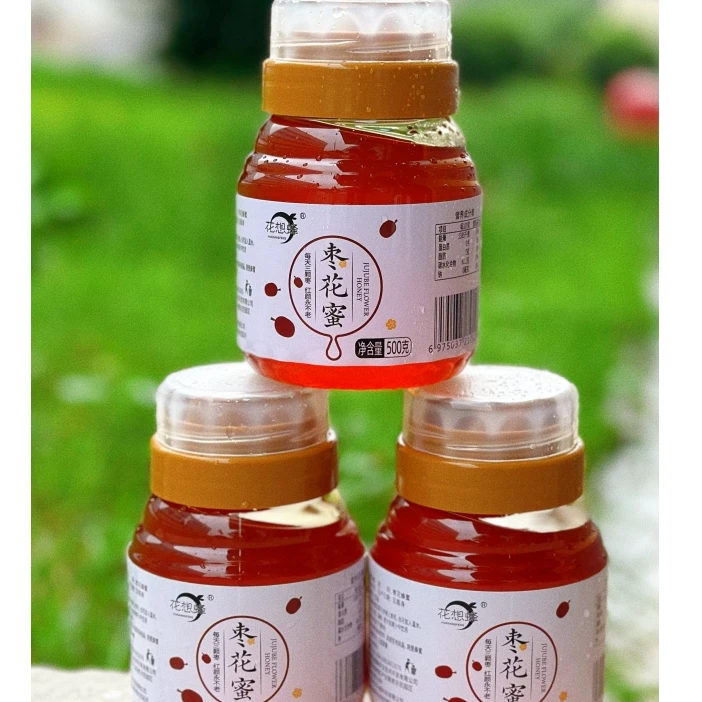 秦岭优选新鲜天然枣花蜜500g/瓶 健康美味甜蜜纯正枣花香