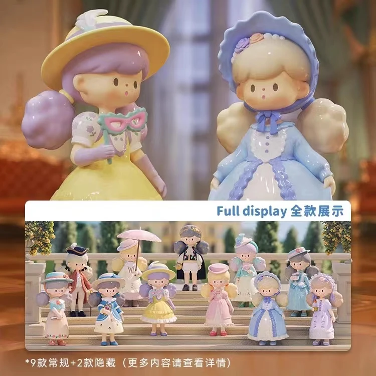 (拆盒)爆米花7代梦回洛可可盲盒摆件公仔手办玩具创意礼物