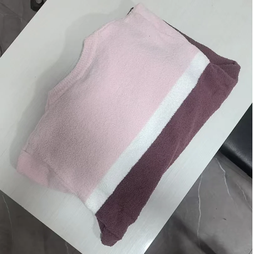 冬日条纹家居服套装