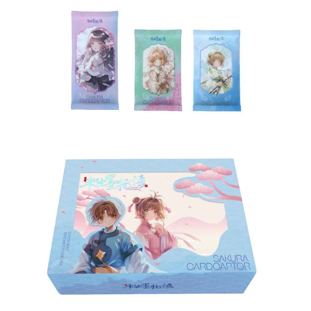 【拆盒】jioJio  魔卡少女樱粉墨物语 二创 收藏动漫卡牌