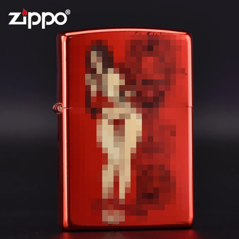 【实拍图找客服领取】ZIPPO 打火机般若红鬼个性创意污妖王生日礼物