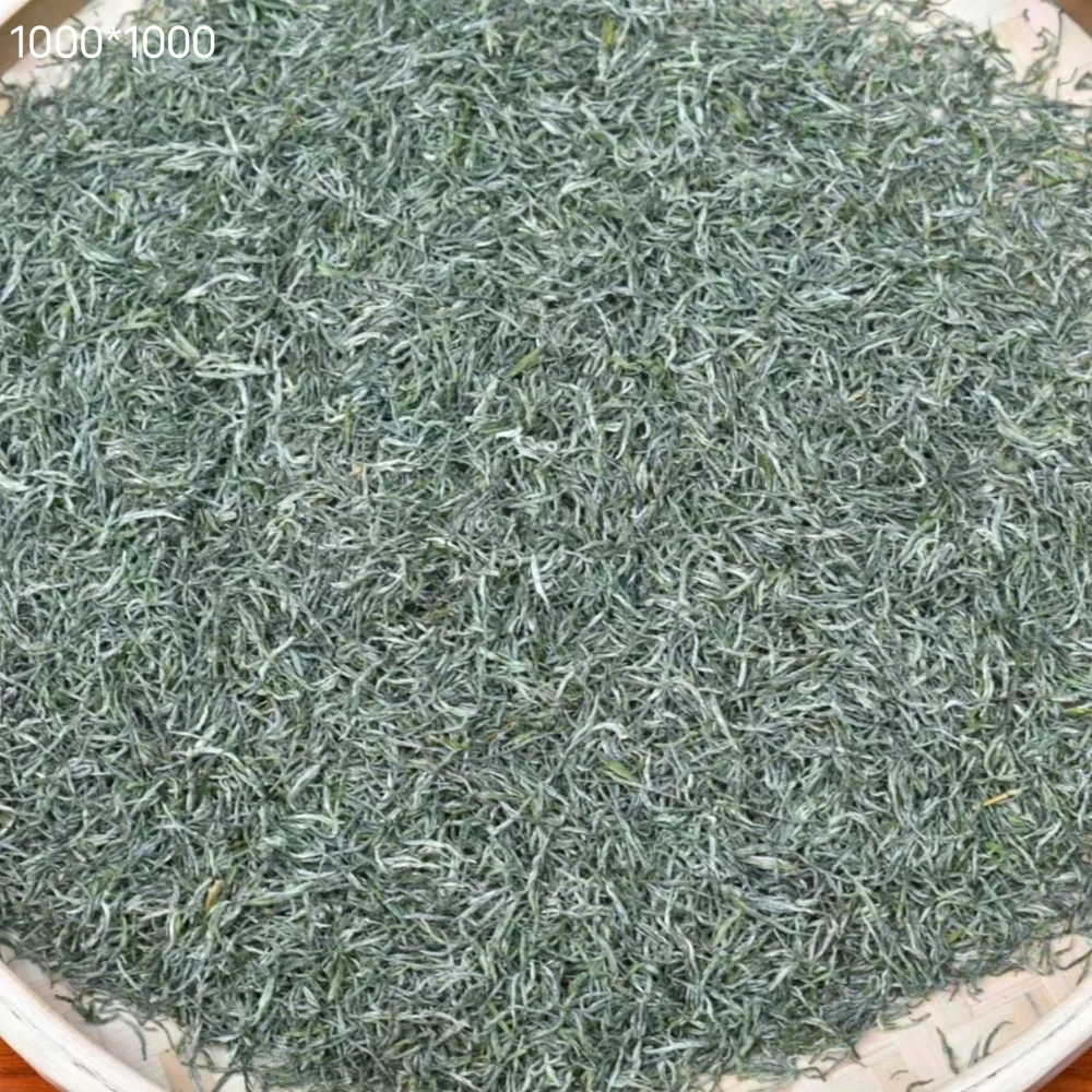 武当山毛峰茶高香绿茶125g*4袋简约锡纸装回头客口粮茶