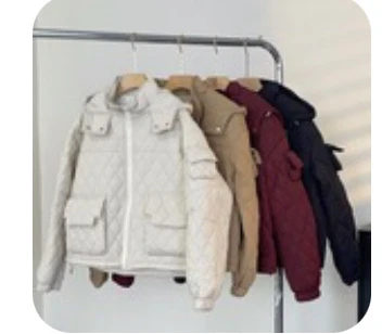 休闲羽羽外套短款 小个子