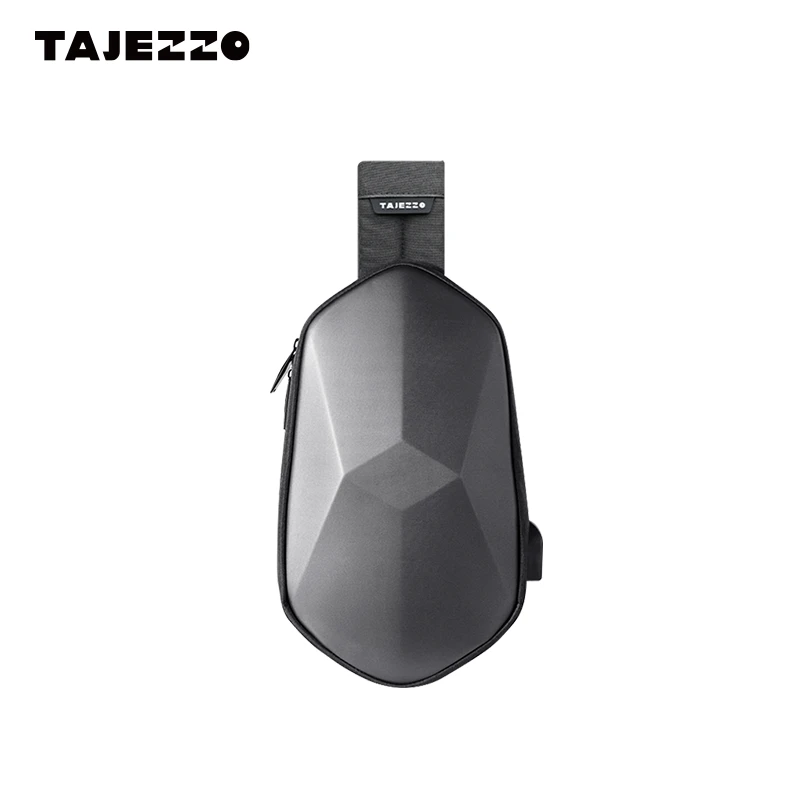 【清仓专场】TAJEZZO/探迹者P4多面体硬壳胸包户外骑行包包斜挎背包