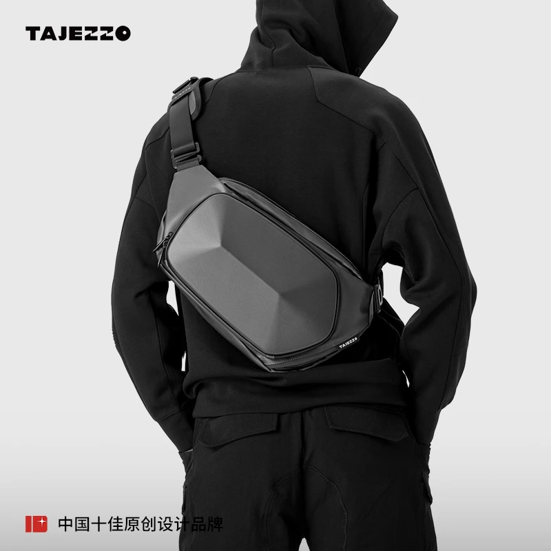 【清仓专场】TAJEZZO/探迹者P11时尚斜挎包男女腰包单肩防水休闲