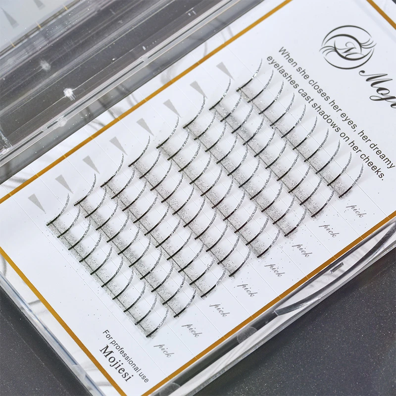 魔睫丝圣诞碎钻仙子假睫毛璀璨星光闪亮单根嫁接高品质美睫店专用