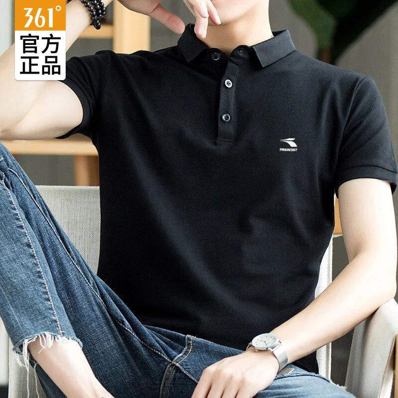 361运动t恤男速干新款爆款POLO衫翻领简约百搭透气短袖男士体恤衫