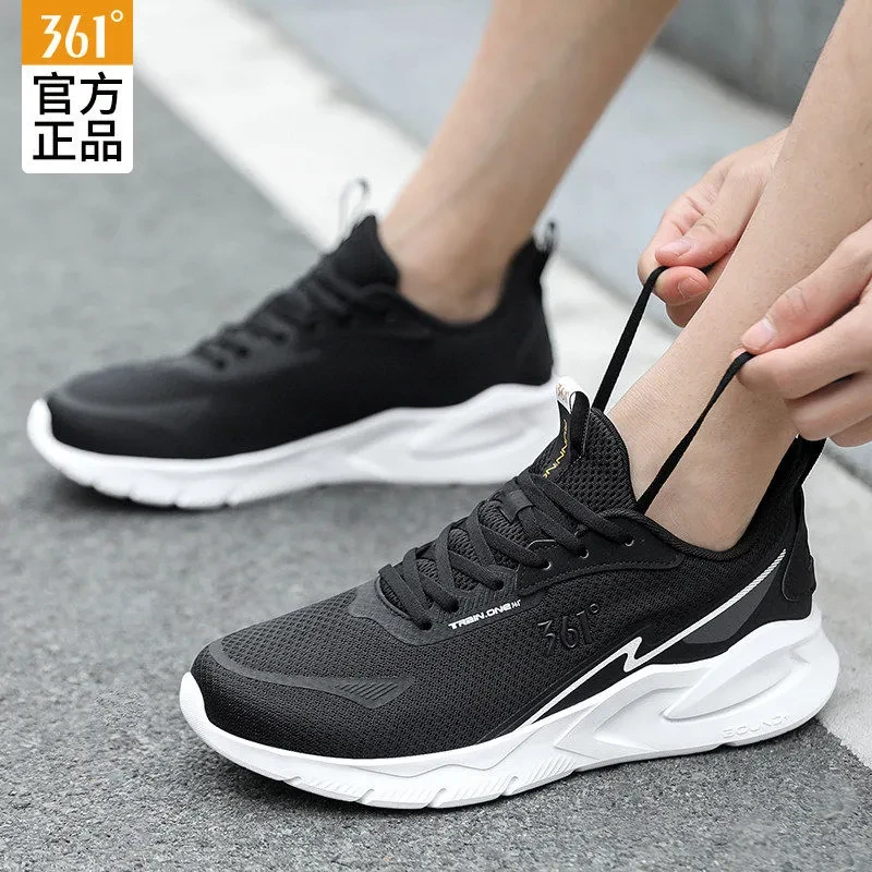 361男鞋跑步鞋2025夏季新款男士跑鞋361度休闲鞋子夏季运动鞋男款
