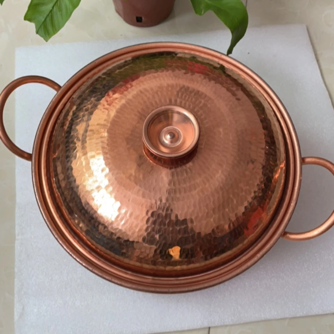 【新茂铜艺】纯手工中号汤锅
