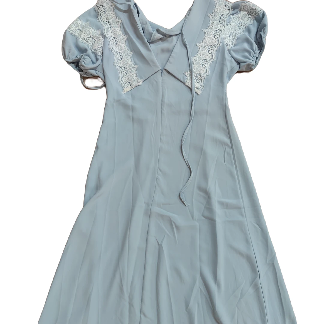 X49-600文文刺绣上衣,衬衣蕾丝绣花,拼接,花边复古镂空衬衫连衣裙