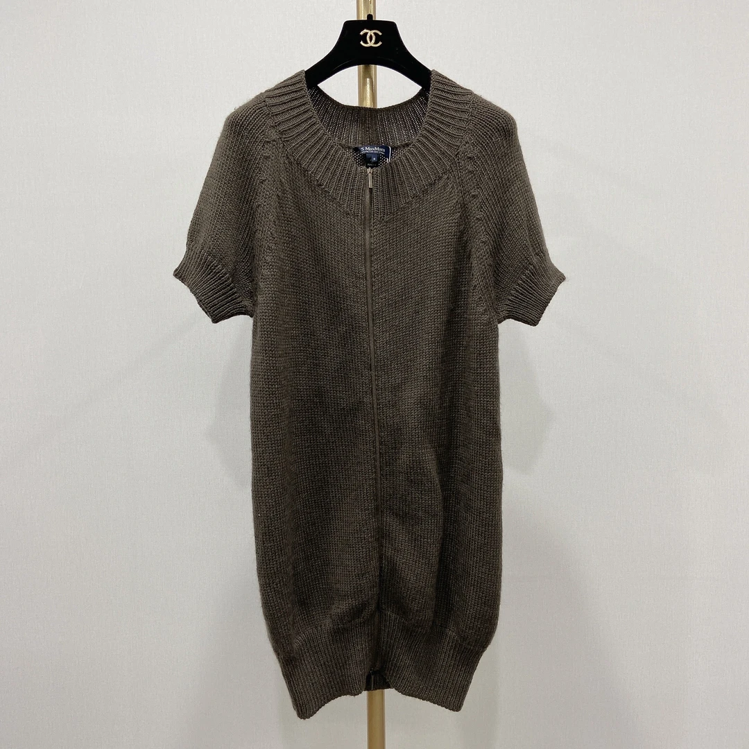 【Maxmara 】#麦丝玛拉绿色针织连衣裙 /市5000/95新/10160228