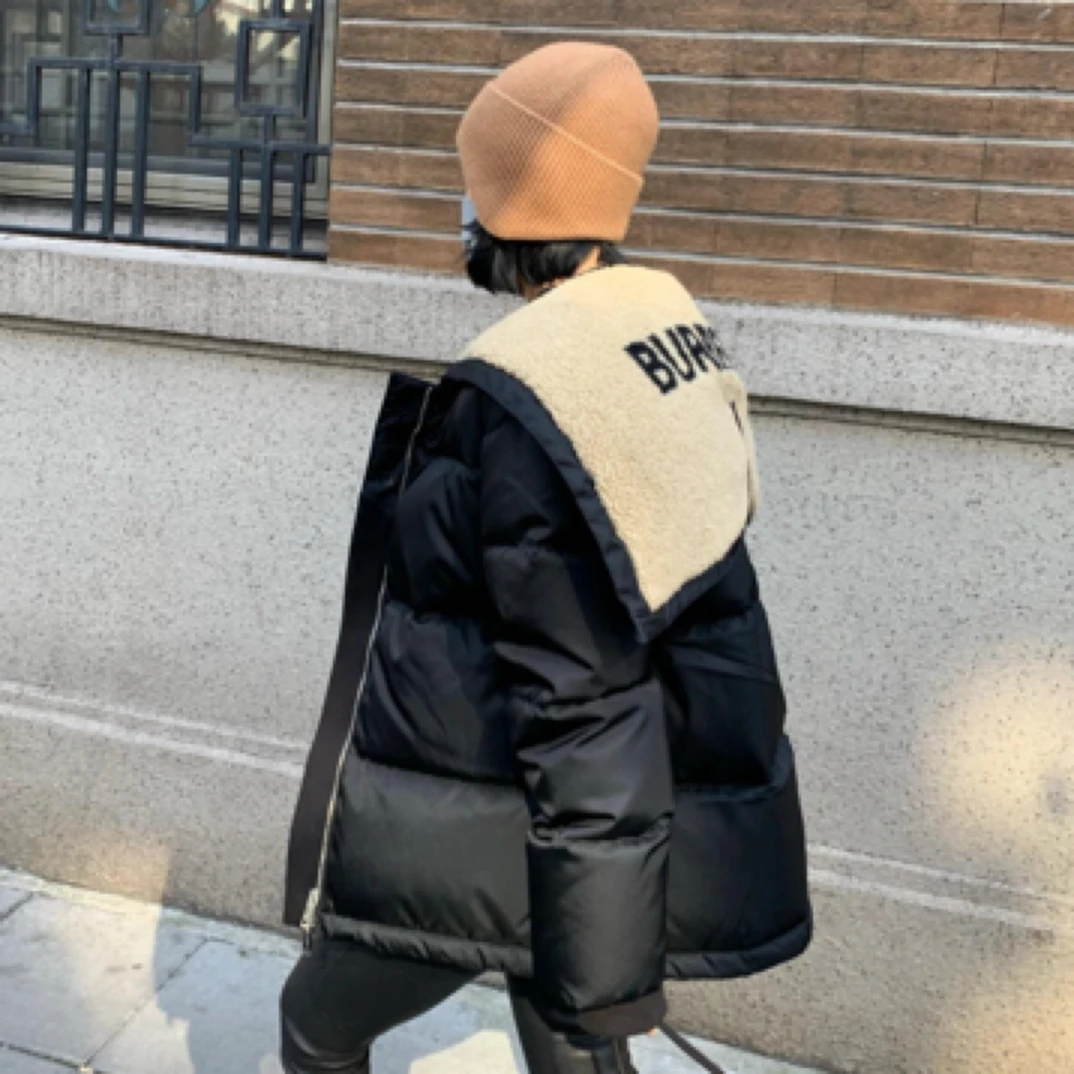 BURBERRY】#博柏利黑色羽绒服 xxs码