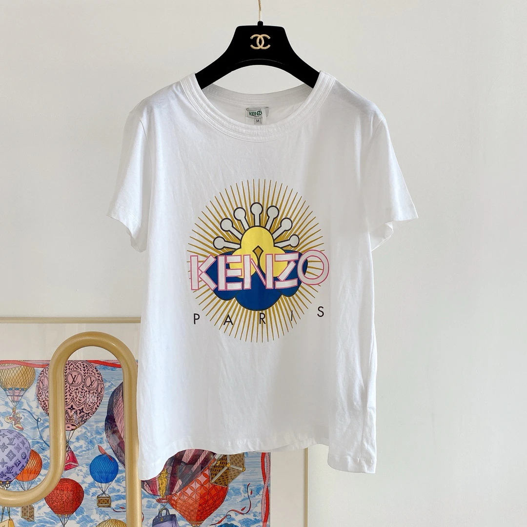 Kenzo字母logo短袖/市1500/95新/09270308/黎
