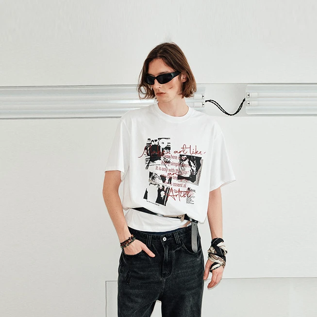 【生活离不开音乐】KREATE24SS cleanfit乐队重磅纯棉情侣短袖t恤