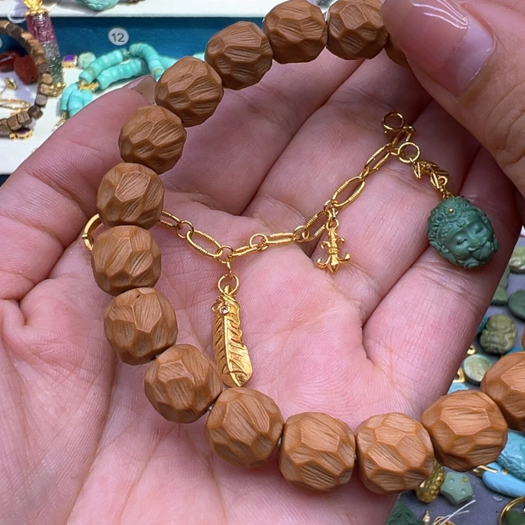 猴头核桃吊坠仙***叽配件