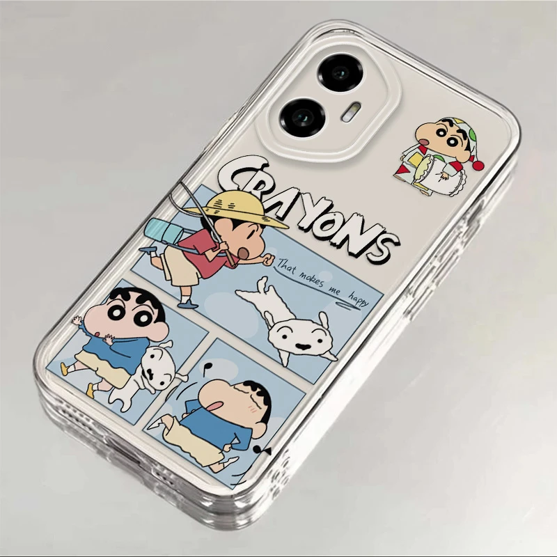 荣耀300适用手机壳蜡笔小新秋游卡通透明全包软硅胶防摔保护男女