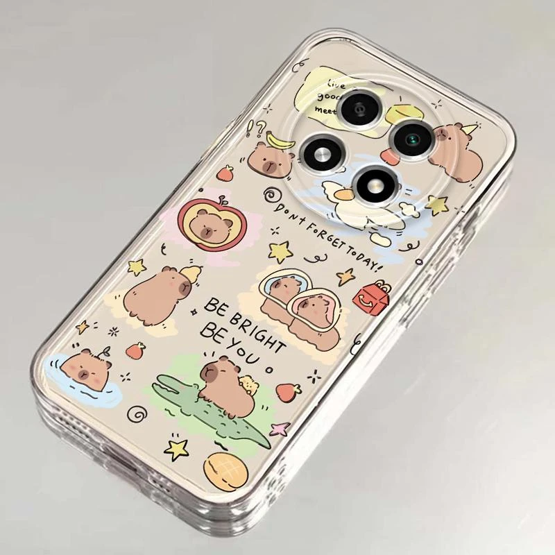 oppoa2pro新款网红卡通创意水豚手机壳透明个性小众风全包保护套