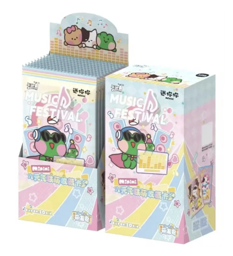 卡游元气联萌收藏卡萌友包INE FRIENDS minini收藏卡牌