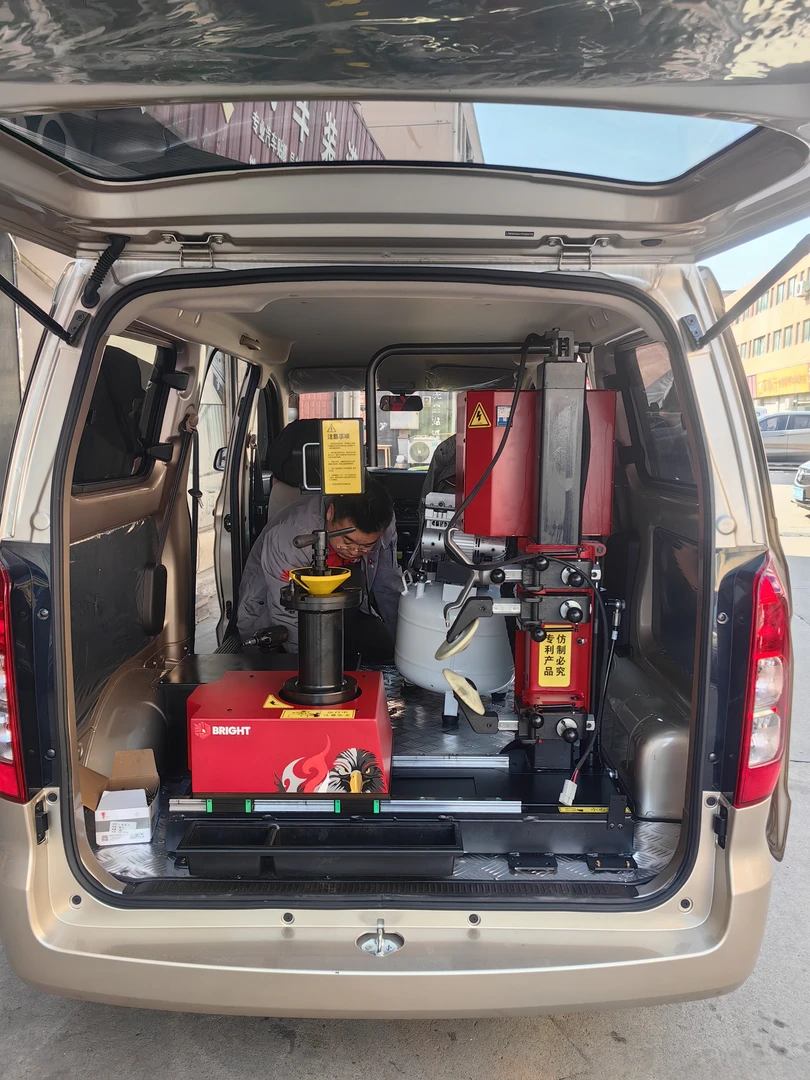 火鹰48V车载扒胎机平衡机电瓶组气泵