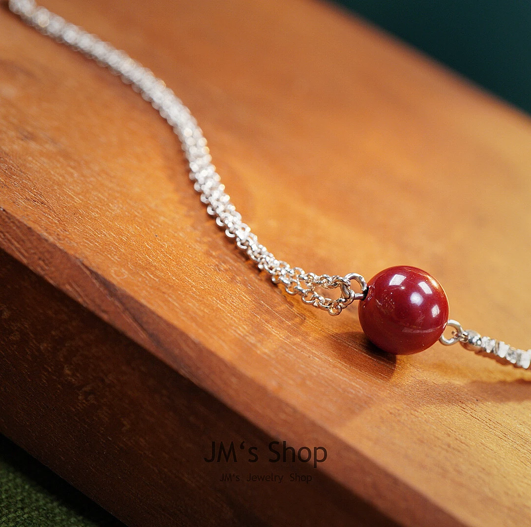 925银手链 【独乐】原创设计手工定制手作简约碎银几两拼接款手链