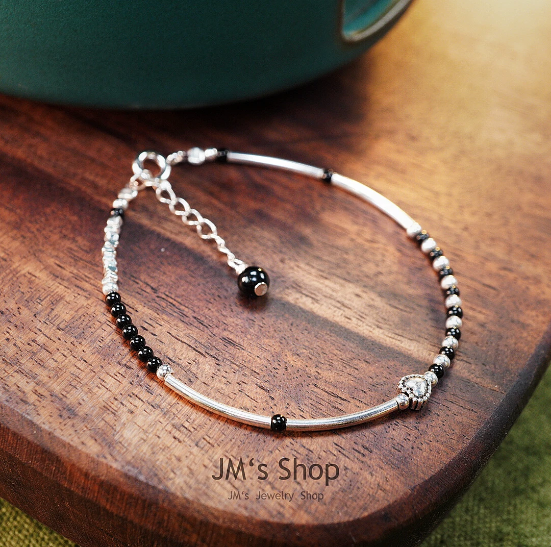 925银手链 【街末】原创设计手工定制手作复古中古风气质民族风手链