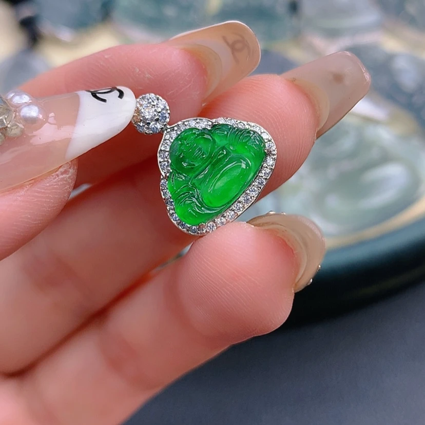 【闪购商品】翡翠挂件未镶嵌