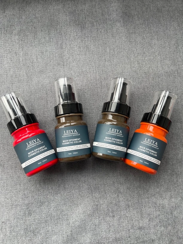 文秀化妆半永久定妆大瓶颜料