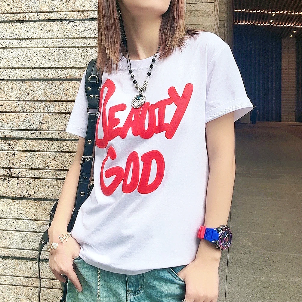 米儿KM10001印花T恤