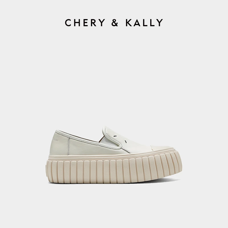 CHERY KALLY女鞋单鞋小白鞋时尚百搭夏季休闲鞋厚底963XB3314