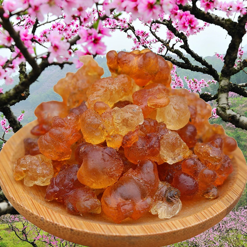驭康老树桃胶干净甜品伴侣助农干货食用植物胶原无添加桃花泪250g