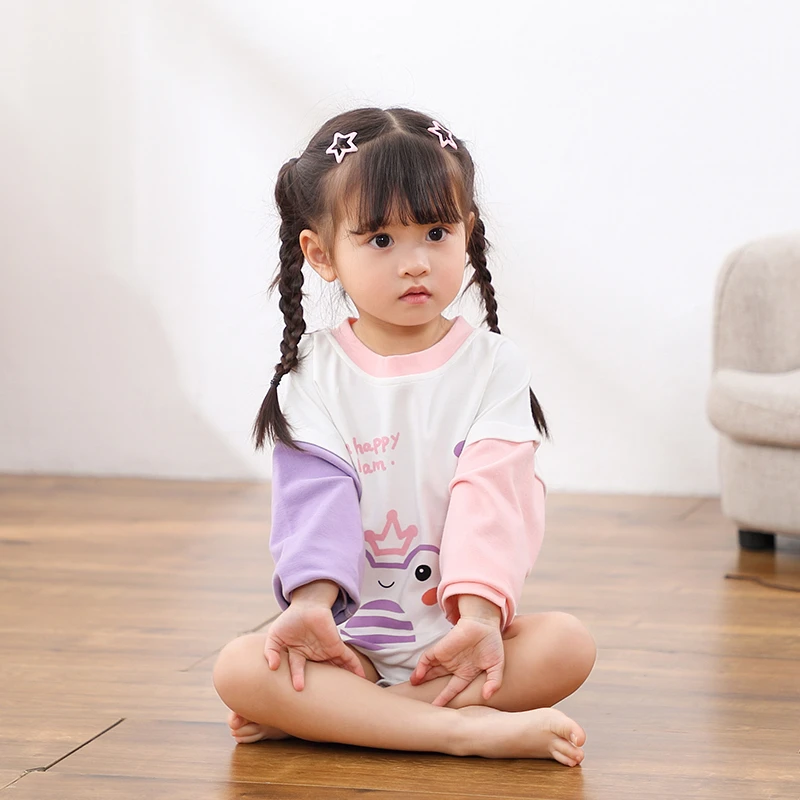 婴幼儿包屁衣春秋精梳棉纯棉无骨男女宝婴儿长袖内搭包屁衣