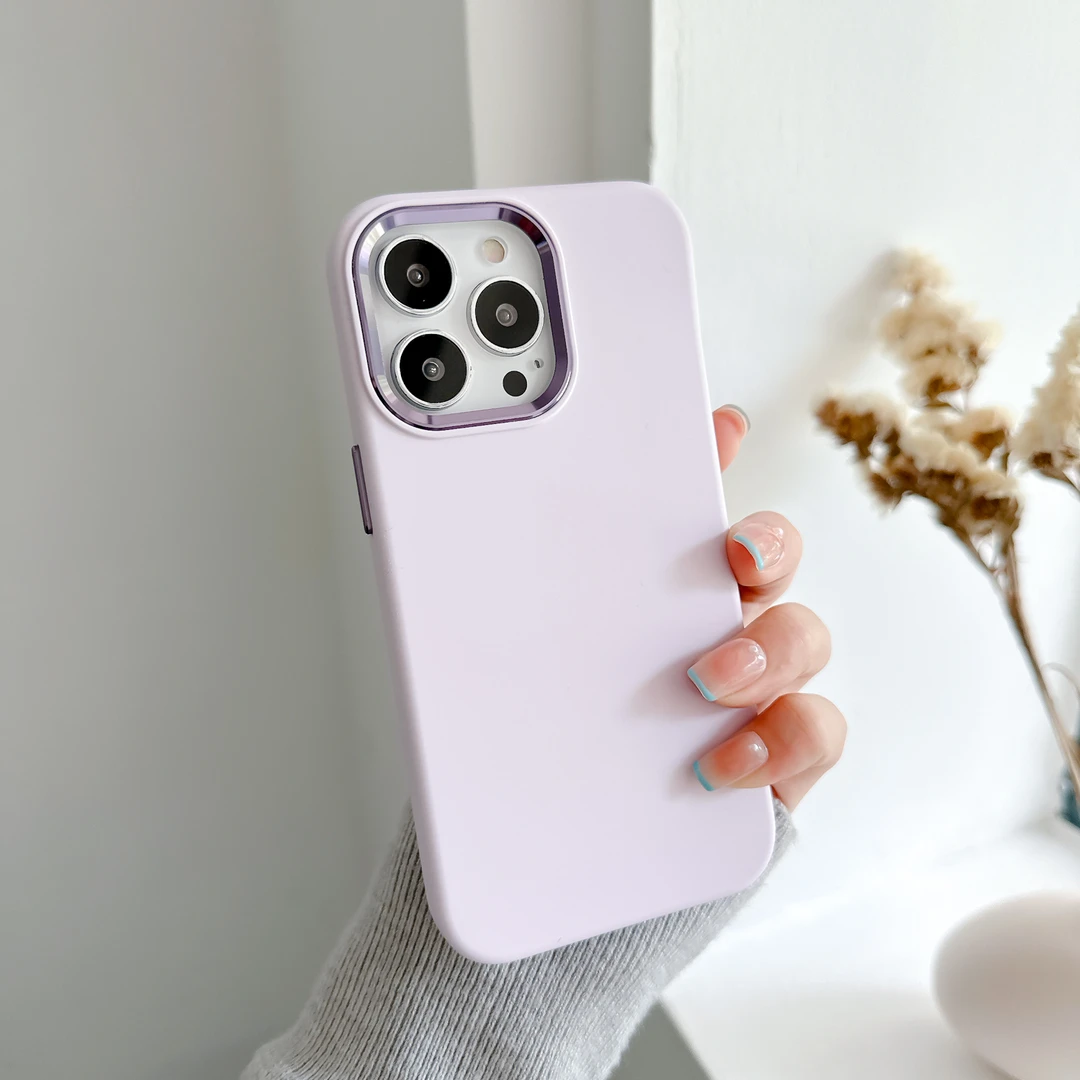 日韩ins风适用iPhone14pro液态硅胶苹果手机13全包12简约防摔max