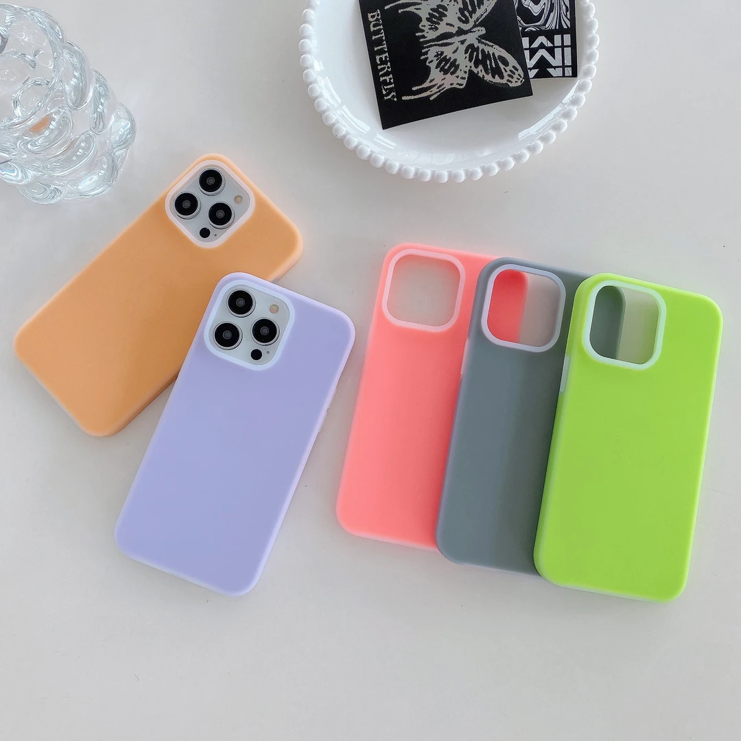 果冻液态硅胶苹果15手机壳新款iPhone14pro液态硅胶套13promax/12