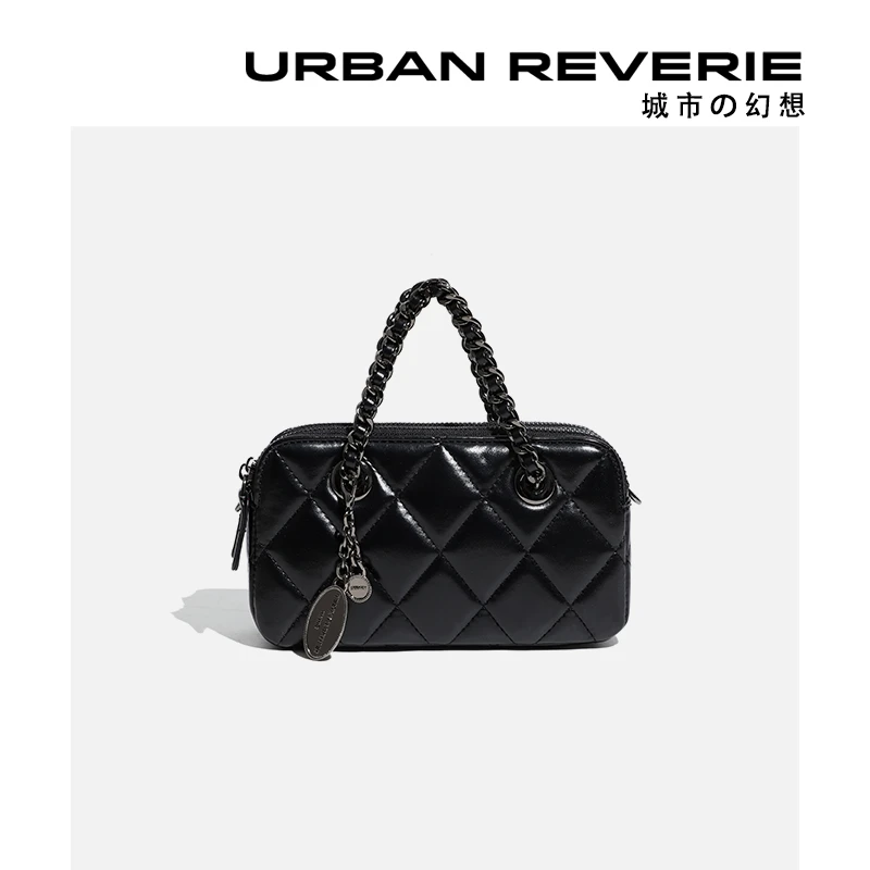 【黄昏】女包2025新款秋冬小众设计时尚百搭链条包小香风手提斜挎包