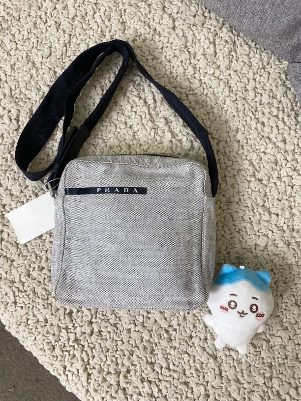 95新 Prada/普拉达 Prada帆布运动相机包 休闲