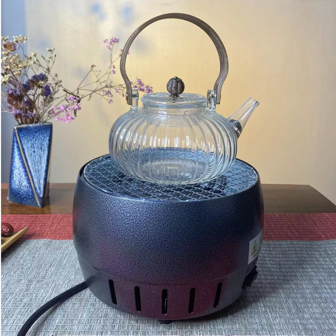 电烤炉＋南瓜壶围炉煮茶家用煮茶炉多功能小型